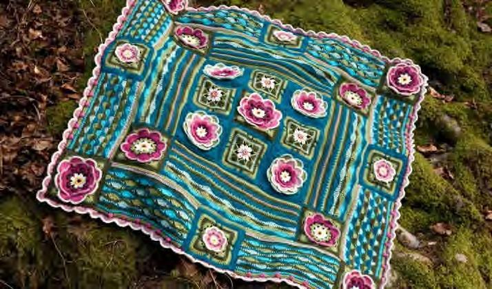 Pretty Lily Pond Blanket Crochet Along