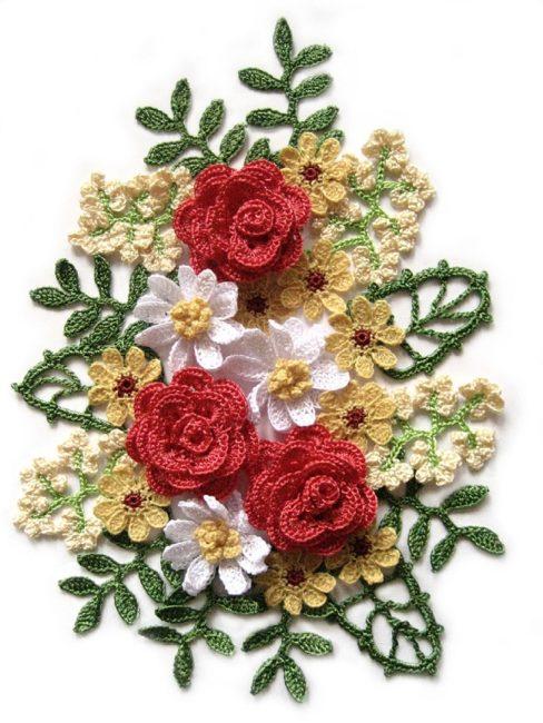 Crochet flower bouquet - wonders for 2020