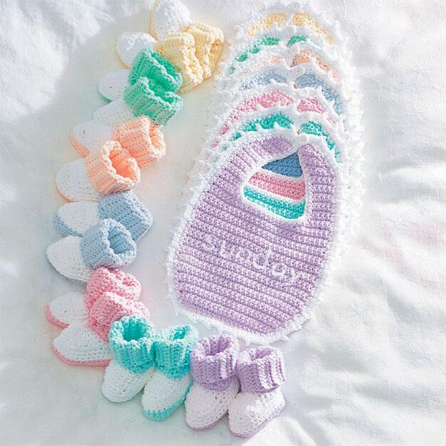 Crochet Baby Everyday Set Free Pattern
