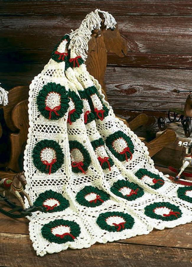 Holiday Delight Afghan and Angel Blanket 2020