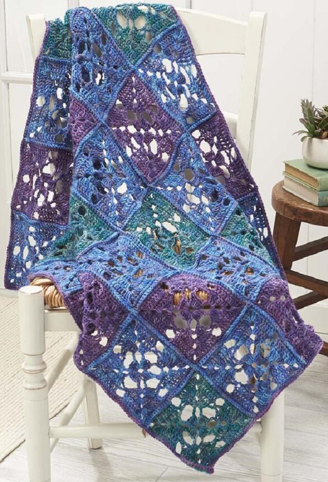 Crochet Watercolor Blanket