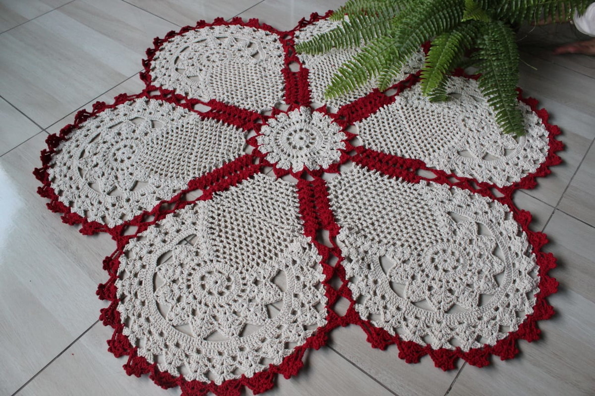 Imperial Crocheted Living Room Rug